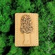 Morel Mushroom Leather Patch, Morel Foraging stocking stuffer, Mycology Patch outdoorsy leather patch, Hippie Patch
