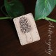 Morel Mushroom Leather Patch, Morel Foraging stocking stuffer, Mycology Patch outdoorsy leather patch, Hippie Patch