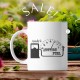 Custom "Auction Fuel" White Ceramic Mug 11oz.