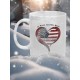 "An American Tradition" White Ceramic Mug 11 oz.