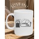 Custom "Auction Fuel" White Ceramic Mug 11oz.
