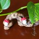 Red Mushroom Earrings, Red Wood Toadstool Earrings, Red Amanita Mushroom Earrings, Mushroom Dangle Earrings