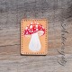 Red and Orange Amanita Mushroom Leather Patch, Mushroom Lover Gift, Mushroom Foraging gift, Magic Mushroom Patch