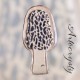 Morel Mushroom Leather Magnet, Mycology leather Magnet