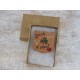 Shamrock Hearts Leather Magnet