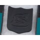 Black Snake Leather Magnet, Black Dont tread on me Magnet