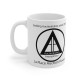 Auctionholics Anonymous White Ceramic Mug 11oz